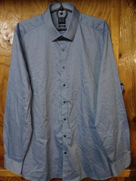 Men Olymp Shirt Multicolor Cotton 42 / XL / 50 #BX8L
