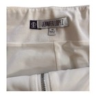 Jennifer LOPEZ White Slim front-zipper stretch Wiggle Pencil Skirt 14 — photo 2