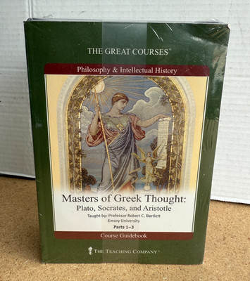 *NEW* The Great Courses Masters of Greek Thought Parts 1-3 (DVDs & Guidebook)