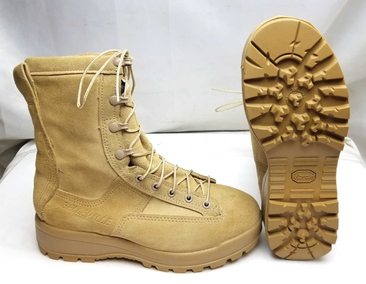US Military Belleville 775 Cold Weather Combat Boots Tan GORE-TEX