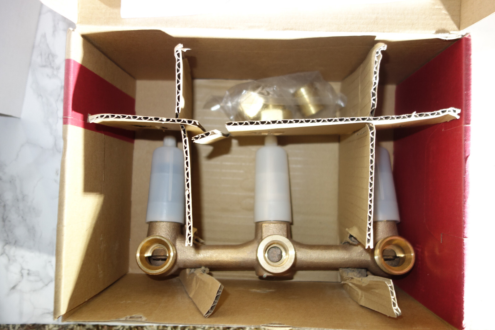 Pfister 0131XA 8" inch Bath Tub Shower 3Handle Rough In Valve Body