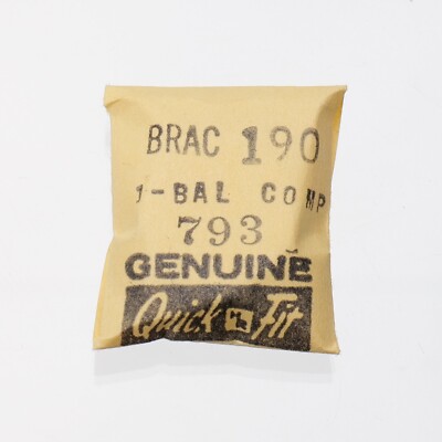 Balancier Complet Pour Montre - 190 à Doigt - EBAUCHE S.A. - Neuf Sans étiquette