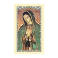 Our Lady of Guadalupe - Laminated Holy Card 