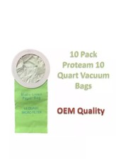 10 Proteam Backpack Vacuum Bags 10 Qt Fits Coachvac, SuperCoach , Megavac 100331