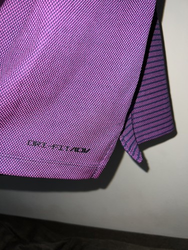 NIKE Dri-FIT ADV Vapor Quarter-Zip Golf Top Medium Purple DH0982-621 - Picture 6 of 6