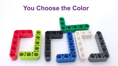 Lego 3x5 Technic Liftarm Thick Bent L-Shape You Choose the Color