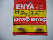ENYA # 4 GLO PLUGS X 2