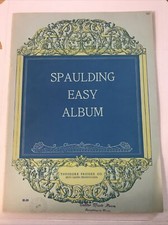 Spaulding Easy Album by Geo L Spaulding 1923 Sheet music 5