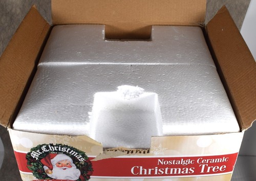 Mr. Christmas Nostalgic 14” Ceramic Christmas Tree, Lighted in Orig. Box, Works! - Picture 7 of 9