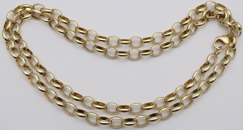 Heavy 9 carat solid gold chain 24.1 