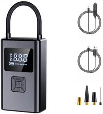 【Super Sale】Portable Car Tire Inflator, Air Compressor Led Digital Pressure Gaug