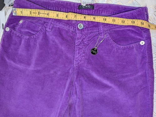 New CNC CoSTUME NATIONAL Purple Women's Pants It44 Us8 Italy - Picture 5 of 15