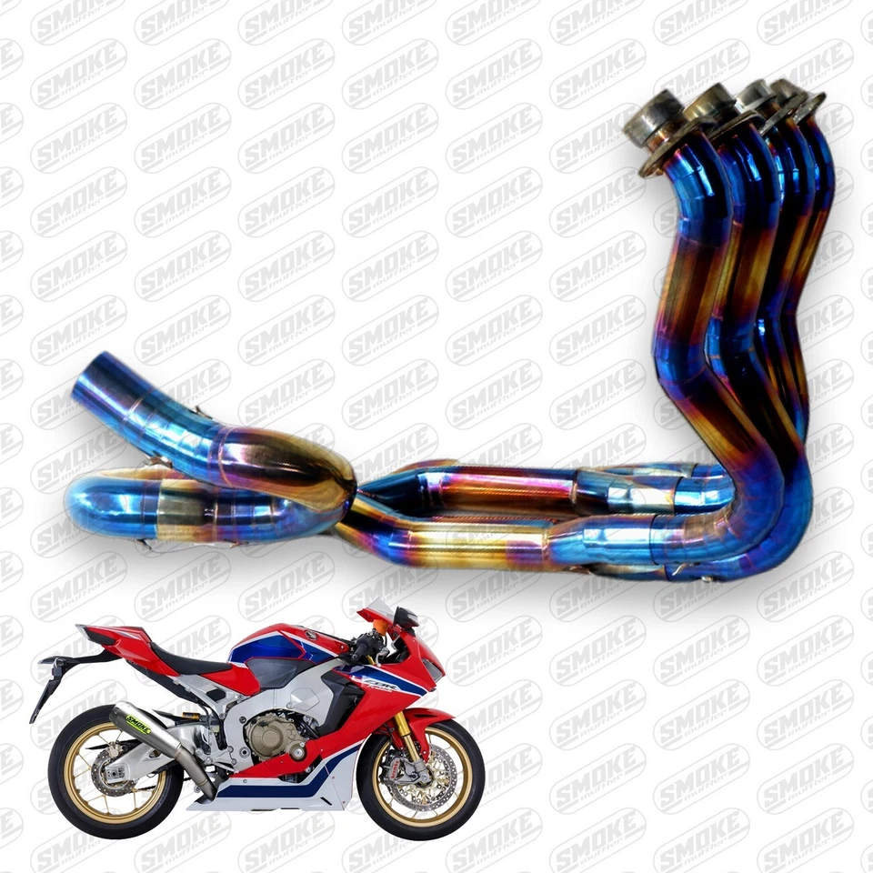 Para cbr1000rr Escape 2008-2016 cbr1000rr Sistema de escape Cabezal de tubo de enlace medio Foto 3 de 4