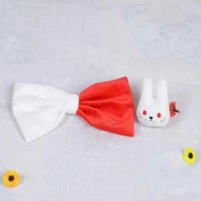 Dangan Ronpa Enoshima Junko Mono Kuma Bear Hairpin Rabbit Hair Clip Cosplay - Image 1 of 4
