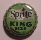 Vintage Sprite "King Size".cork..used..Soda Bottle Cap #2