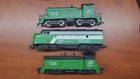 HO scale Burlington Northern Diesel Locomotives lot. — photo 4