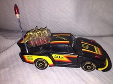 Vintage Porsche Racing Toy Car Battery Operated Castrol Bremsen Dunlop 911 935
