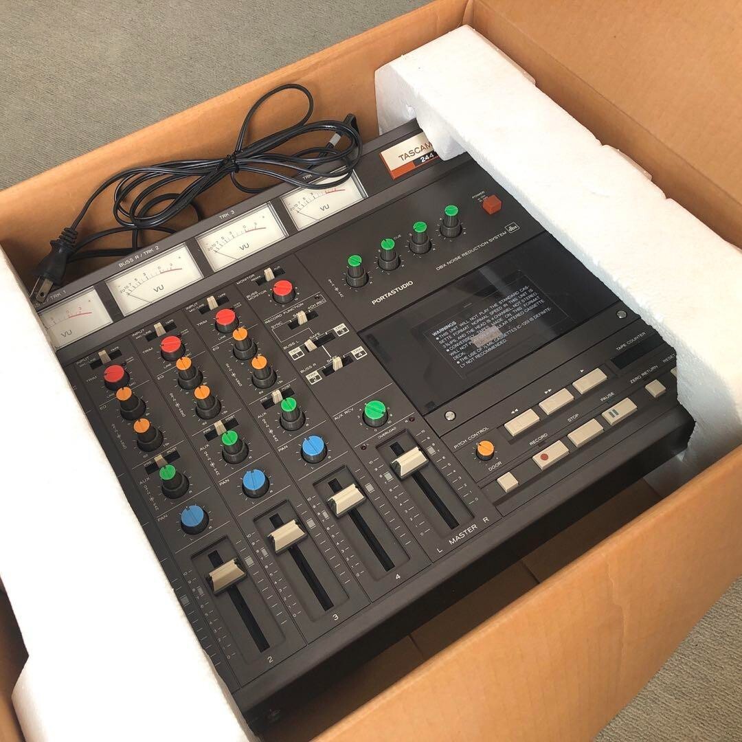 TASCAM 244 PORTASTUDIO 4Track カセットMTR