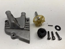 1997-2000 BMW F650 F 650 Funduro Engine Cooling Water Pump Shaft Impeller Cover
