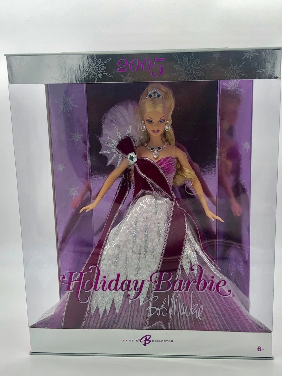 2005 Holiday Barbie Doll by Bob Mackie Barbie Collector First Ever