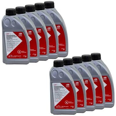 Getriebeöl Automatikgetriebeöl ATF CVT Febi 27975 10 X 1 Liter für Audi Subaru