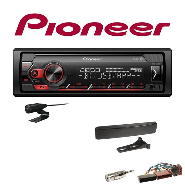 Pioneer 1-DIN Bluetooth Autoradio Android USB FüR Ford Cougar 1998-2002-image