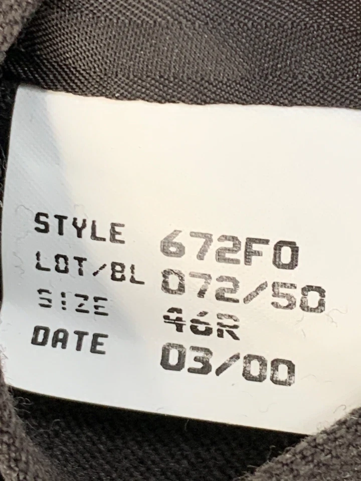 Rare Vintage Y2K Bill Blass Mens Trench Coat 48R XL Wool Single Breast Zip Away - Image 3 of 4