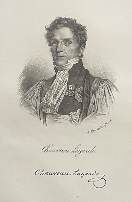 Chauveau-Lagarde 1756-1841 Rechtsanwalt Von & Charlotte Corday C