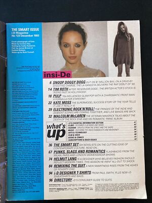 KATE MOSS 1st i-D magazine CORINNE DAY Helmut Lang JUERGEN TELLER