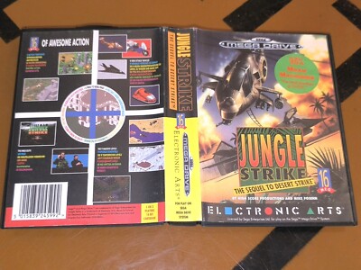 ## Jungle Strike - SEGA Mega Drive / MD Spiel - komplett ##