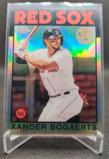 2021 Topps Chrome #86BC-8 Xander Bogaerts 1986 35th Ann. Refractor Red Sox