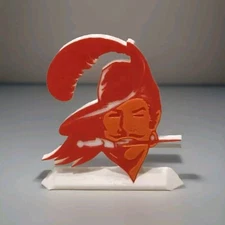 tampa bay buccaneers old logo 3d print