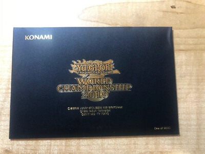 Yugioh World Championship 2019-jpp01/2019-jpp02 In Envelope Yugioh World Championship 2019-jpp01/2019-jpp02 In Envelope