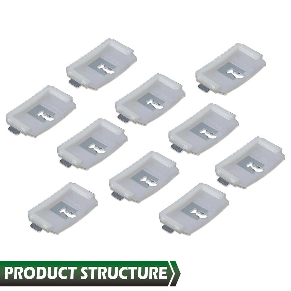 Bed Side Belt Molding Trim Clips Fit For 73-79 Ford F100 F150 F250 F350 Bronco Foto 4 de 4