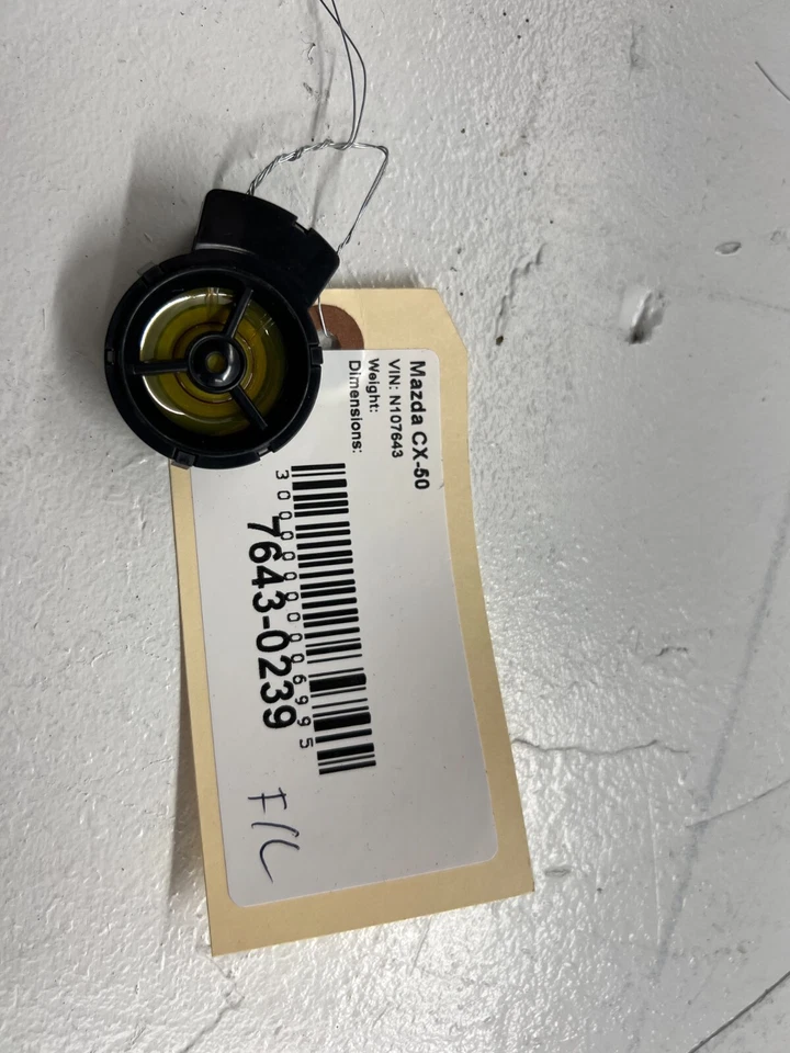 2023 MAZDA CX-50 CX-30 ПЕРЕДНЯЯ ЛЕВАЯ ИЛИ ПРАВАЯ ДВЕРЬ АУДИО ДИНАМИК ВЫСОКОЧАСТОТНЫЙ ДИНАМИК OEM - Изображение 2 из 4