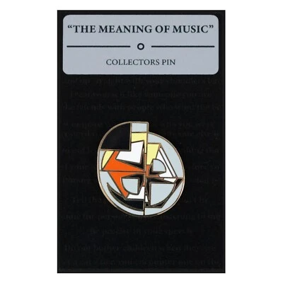 Jordan Peterson "Meaning of Music" Maps of Meaning Hard Enamel Pin