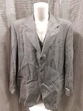 completo uomo principe di galles taglia 54 pura lana  con gile'  giacca e pantal