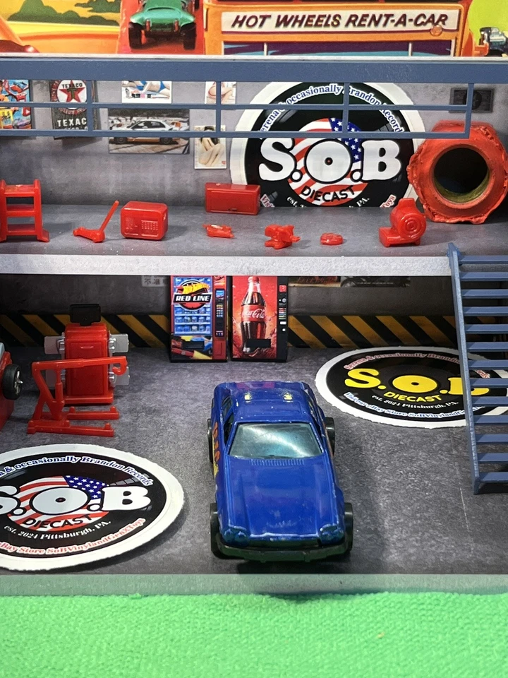 Jaguar XJS 1977 Hot Wheels Blackwalls 1:64 azul diecast usado excelente estado Foto 2 de 4