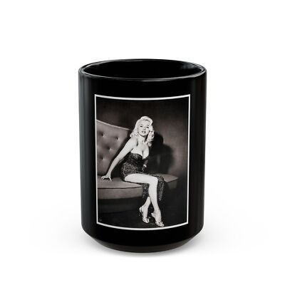 Diana Dors #174 (Vintage Female Icon) Black Coffee Mug