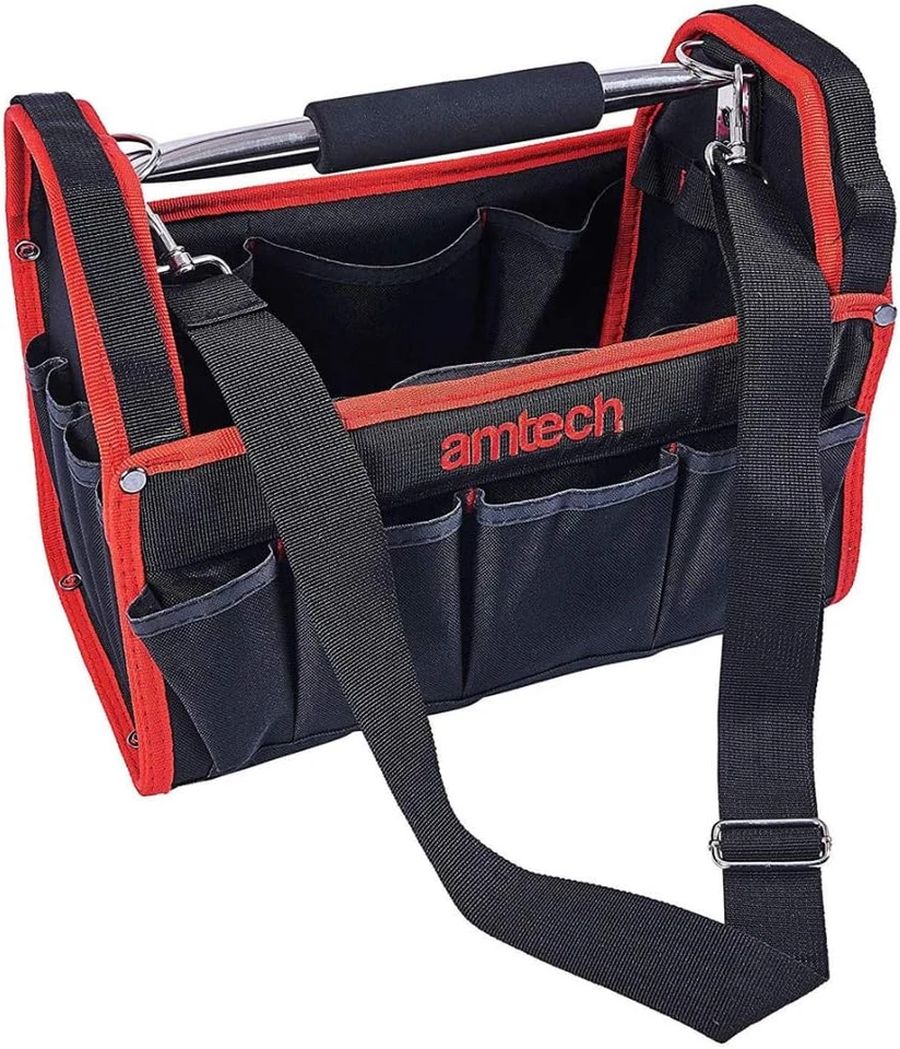 Am-Tech - Carrello per Il Trasporto Di Utensili, 33 X 18,5 X 25 Cm - Immagine 4 di 4
