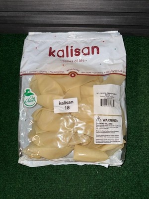 KALISAN 18zoll - Tüte 25stück Clear - Balloons - Looner