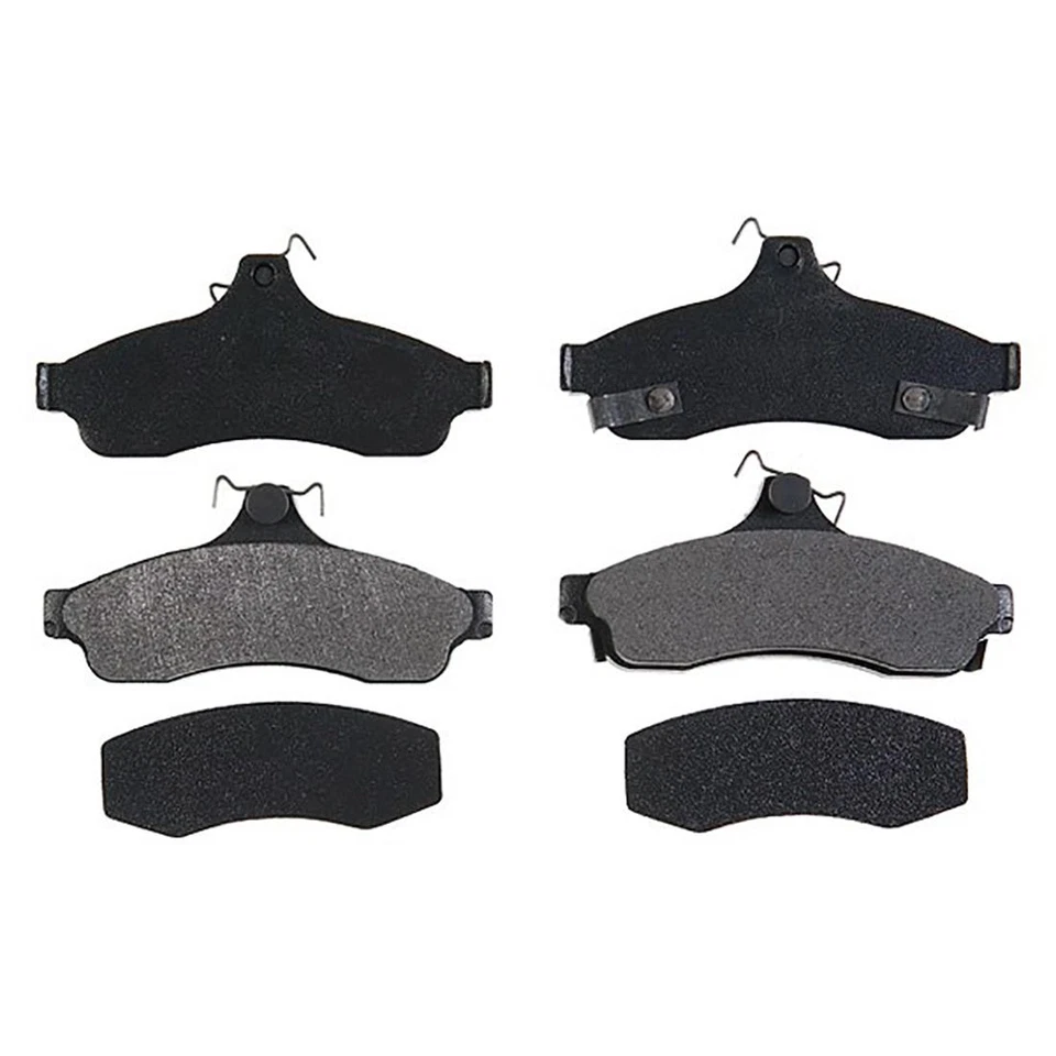 For 1996 1995 1994 Chevrolet Caprice Front & Rear Element3 Metallic Brake Pads - Imagem 2 de 4