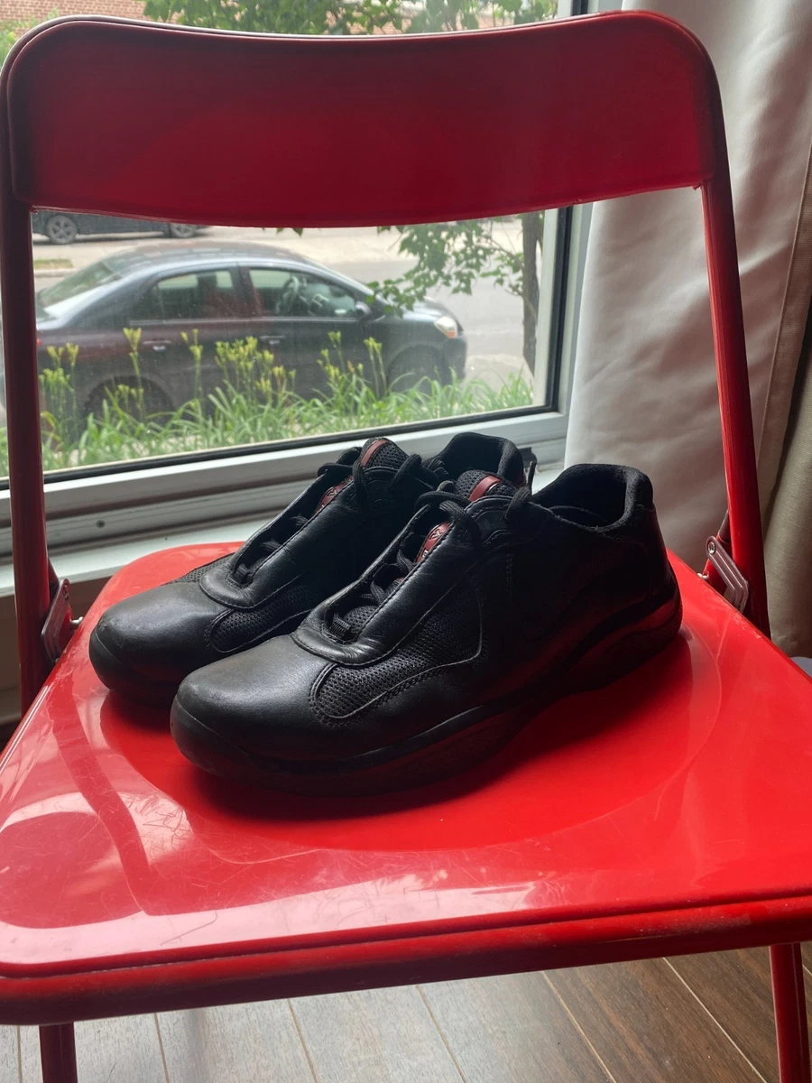 PRADA Leather Upper Red Casual Shoes for Men for sale | eBay
