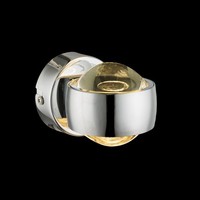 Globo Randi Wandleuchte Metall Verchromt, 2X Led, Warmweiß, 780 Lm, IP20
