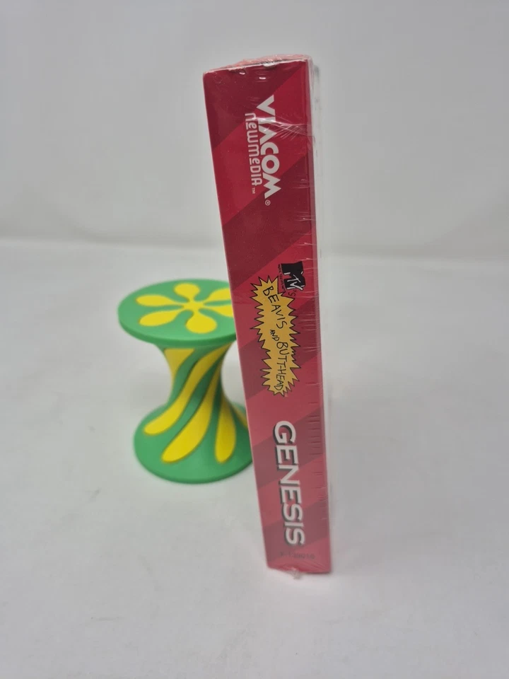 MTV's Beavis and Butt-Head - Sega Genesis - 1994 - New Sealed  - Image 3 of 4