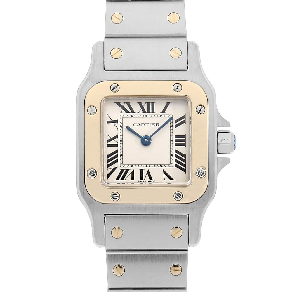 second Women Santosgalbe hand W20012C4 SM Cartier - VintageWatches.PK second Women Santosgalbe hand W20012C4 SM Cartier - vintagewatches.pk