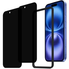 Kpns Iphone 15 Plus Glass Screen Protector [Set Of 2] Made In Japan With Anti-P_