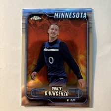 2024-25 Topps Chrome - Donte DiVincenzo #20 Minnesota Basketball Card Nm