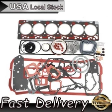 6B 6BT 6BTA Engine Overhaul Gasket Kit For Cummins Dodge Ram Pickup 5.9L 12V