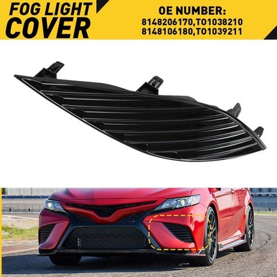 Front Left Bumper Fog Light Lamp Cover 8148206170 For Toyota Camry 2018-21 EAW